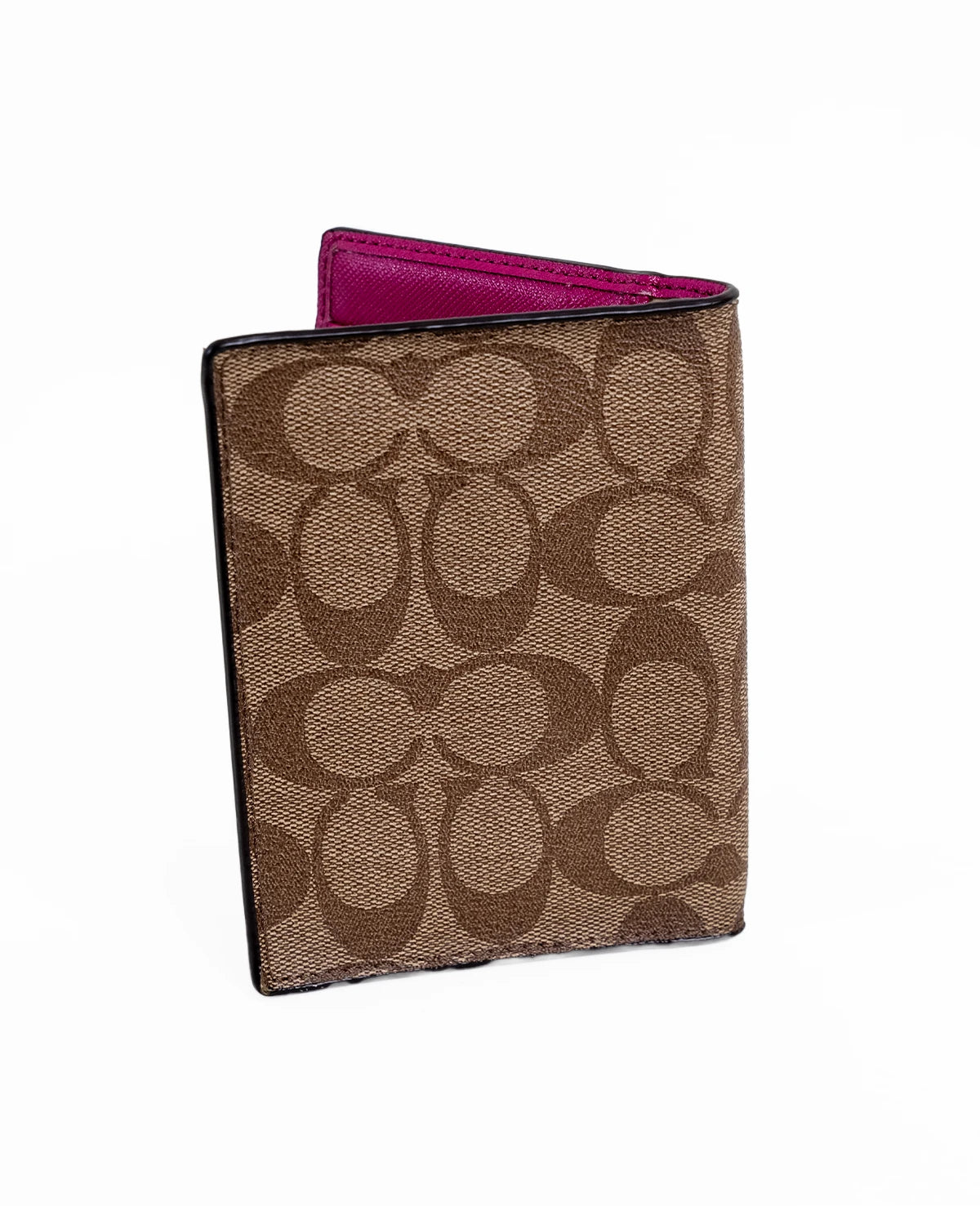 Porta pasaporte de coated canvas