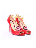 Zapatillas Gucci rojas Molina lips