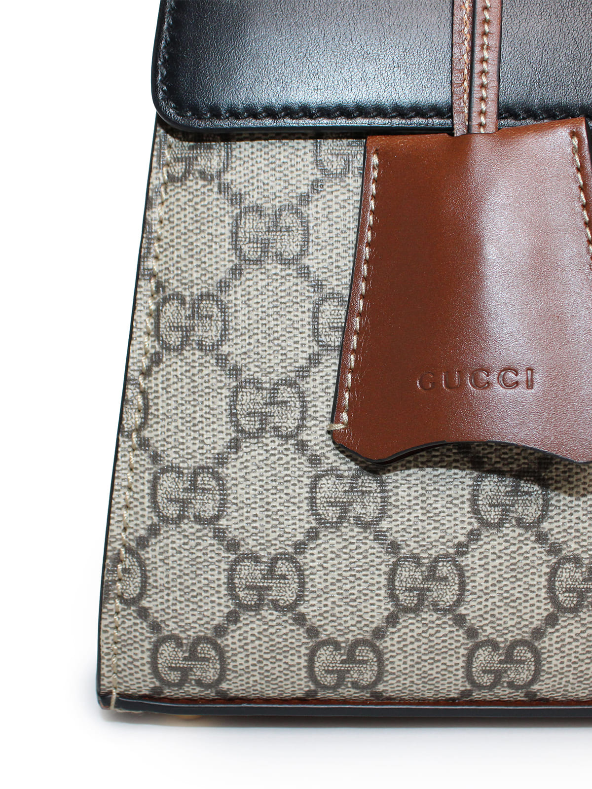 Bolsa Gucci Padlock Mediana GG Supreme Canvas Monogram