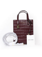 Tote Marc Jacobs micro mini negro de piel de becerro