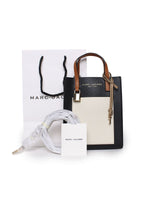 Tote Marc Jacobs micro mini negro de piel de becerro
