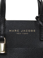 Tote Marc Jacobs micro mini negro de piel de becerro