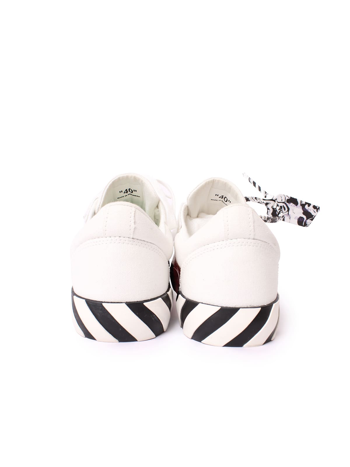 Vulcanized Low Canvas Blanco y Negro