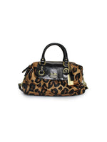 Bolsa de mano Madison Ocelot 'Sabrina' con estampado de leopardo