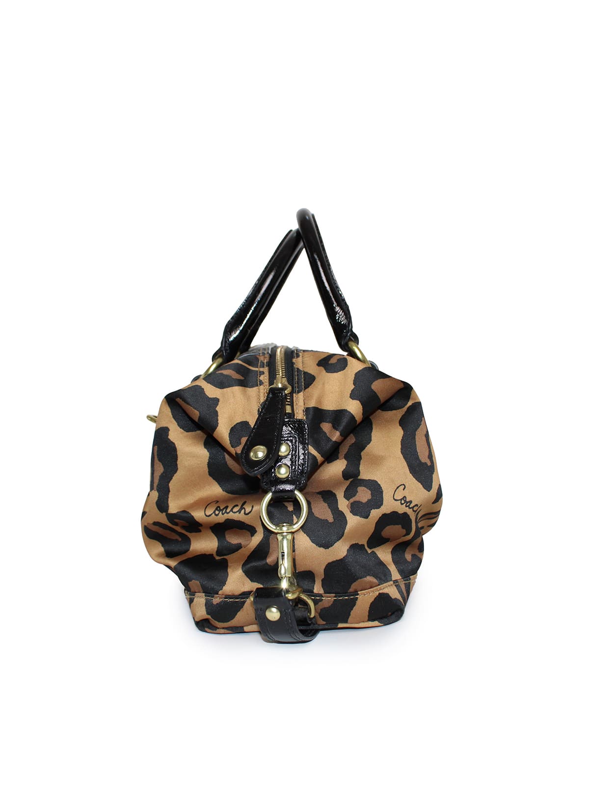 Bolsa de mano Madison Ocelot 'Sabrina' con estampado de leopardo