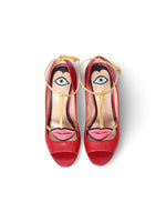 Zapatillas Gucci rojas Molina lips